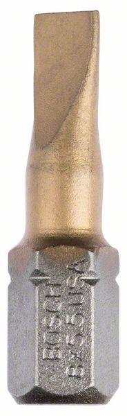 Schrauberbit Max Grip, S 0,8 x 5,5, 25 mm, 10er-Pack, 2 607 001 492