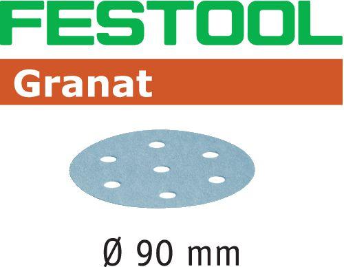Festool Schleifscheibe Granat STF D90/6 Schleifplatte P40 P1500 GR 
